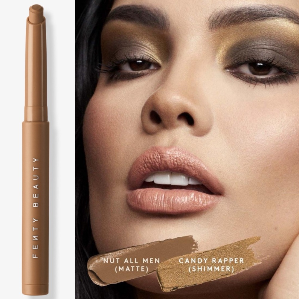 Fenty Beauty Shadowstix Longwear Eyeshadow Stick in Nut All Men NIB